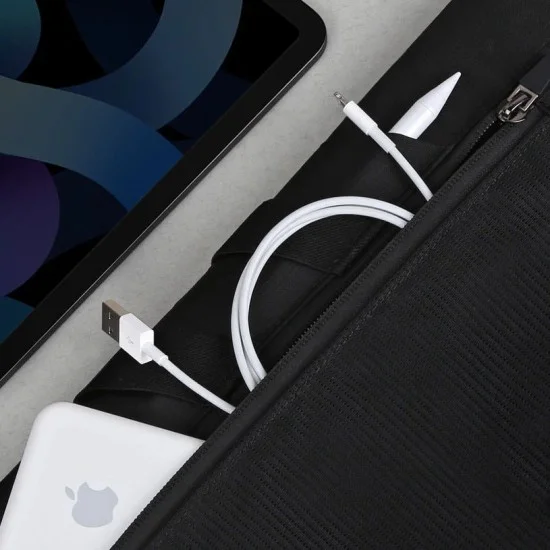 Laptop Bag-Fits Apple 13inch Laptop-Tablet-Apple Pencil Slot - Black